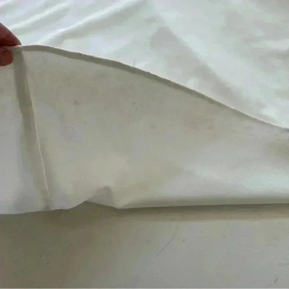 BHLDN V-Neck Maxi Dress White Bridesmaid Wedding Size 4 - Picture 13 of 15